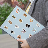 VANAIA Hunde Sticker – Lustige Motive für Hundefans